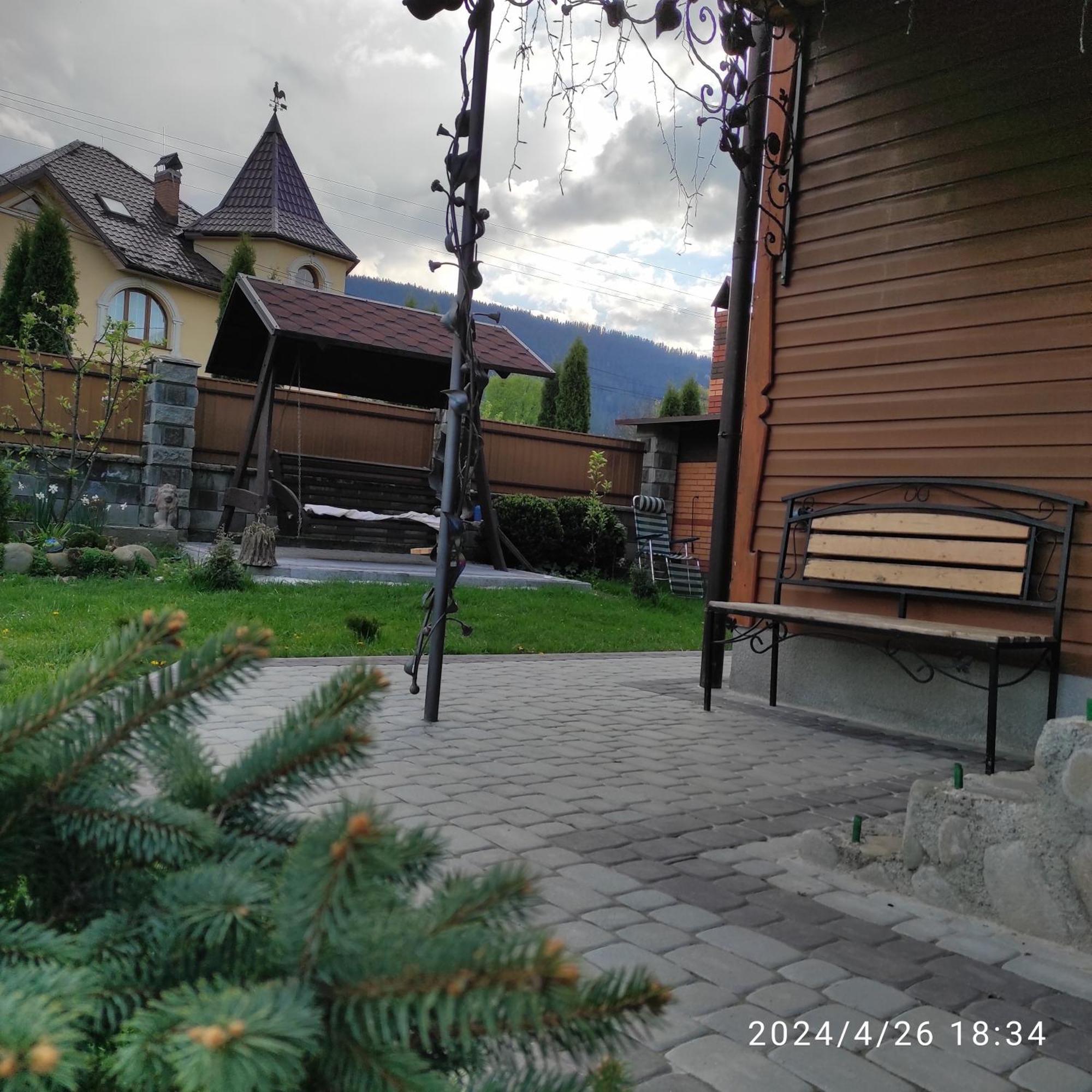 Zatushok Pid Goroyu Villa Verhovîna Exterior foto