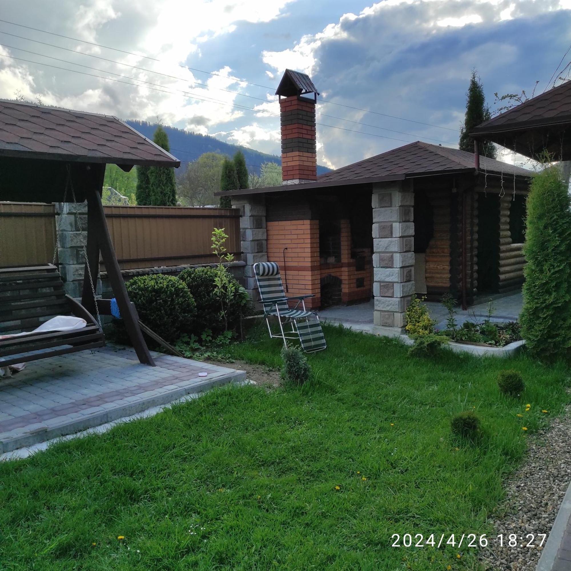 Zatushok Pid Goroyu Villa Verhovîna Exterior foto